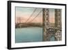 George Washington Bridge, Englewood-null-Framed Art Print