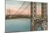 George Washington Bridge, Englewood-null-Mounted Art Print