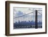 George Washington Bridge Framing Manhattan-null-Framed Photographic Print