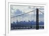 George Washington Bridge Framing Manhattan-null-Framed Photographic Print