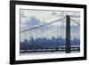 George Washington Bridge Framing Manhattan-null-Framed Photographic Print