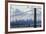 George Washington Bridge Framing Manhattan-null-Framed Photographic Print