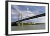 George Washington Bridge, Hudson River, New York, New York, USA-Cindy Miller Hopkins-Framed Photographic Print