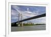 George Washington Bridge, Hudson River, New York, New York, USA-Cindy Miller Hopkins-Framed Photographic Print