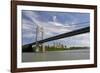 George Washington Bridge, Hudson River, New York, New York, USA-Cindy Miller Hopkins-Framed Photographic Print