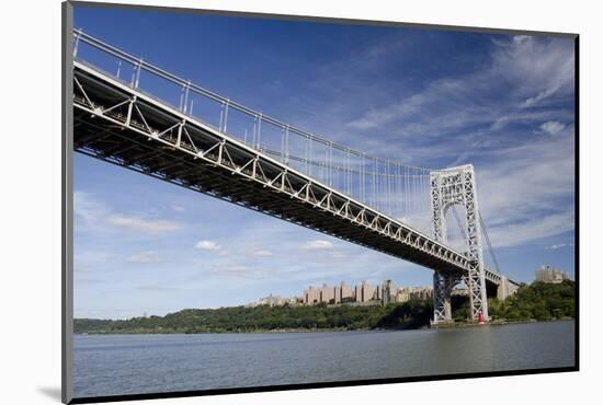George Washington Bridge, Hudson River, New York, New York, USA-Cindy Miller Hopkins-Mounted Photographic Print