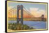 George Washington Bridge, New York City-null-Framed Stretched Canvas