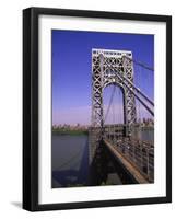 George Washington Bridge, NY-Barry Winiker-Framed Photographic Print