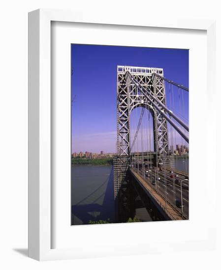 George Washington Bridge, NY-Barry Winiker-Framed Photographic Print