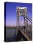George Washington Bridge, NY-Barry Winiker-Stretched Canvas