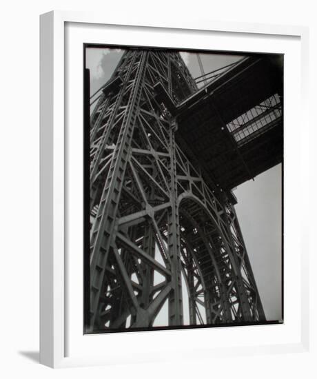 George Washington Bridge, Riverside Drive and 179th Street, Manhattan-Berenice Abbott-Framed Giclee Print