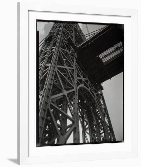 George Washington Bridge, Riverside Drive and 179th Street, Manhattan-Berenice Abbott-Framed Giclee Print