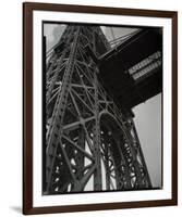 George Washington Bridge, Riverside Drive and 179th Street, Manhattan-Berenice Abbott-Framed Giclee Print