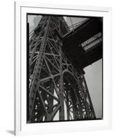 George Washington Bridge, Riverside Drive and 179th Street, Manhattan-Berenice Abbott-Framed Giclee Print