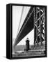 George Washington Bridge-null-Framed Stretched Canvas