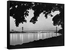 George Washington Bridge-null-Framed Stretched Canvas