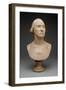 George Washington, C.1786 (Painted Plaster)-Jean-Antoine Houdon-Framed Giclee Print