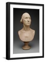 George Washington, C.1786 (Painted Plaster)-Jean-Antoine Houdon-Framed Giclee Print