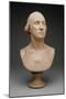 George Washington, C.1786 (Painted Plaster)-Jean-Antoine Houdon-Mounted Giclee Print