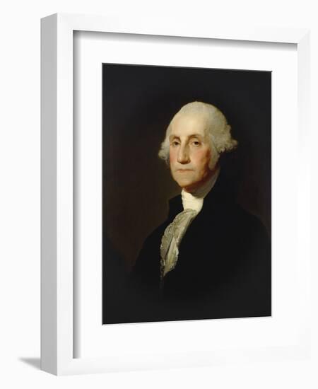 George Washington, C. 1803-05-Gilbert Stuart-Framed Art Print