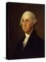 George Washington, C.1820 (Oil on Panel)-Gilbert Stuart-Stretched Canvas