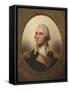 George Washington, C.1845 (Oil on Canvas)-Rembrandt Peale-Framed Stretched Canvas