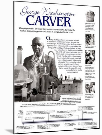 George Washington Carver-null-Mounted Poster