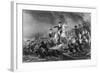 George Washington Directing Troops-null-Framed Giclee Print