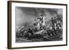 George Washington Directing Troops-null-Framed Giclee Print