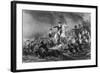 George Washington Directing Troops-null-Framed Giclee Print