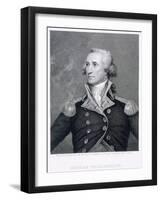 George Washington, engraved by Asher Brown Durand-John Trumbull-Framed Giclee Print