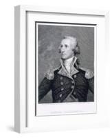 George Washington, engraved by Asher Brown Durand-John Trumbull-Framed Giclee Print