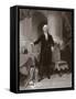 George Washington (Engraving)-Peter Frederick Rothermel-Framed Stretched Canvas