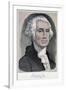 George Washington, First President of the United States, 19th Century-Currier & Ives-Framed Giclee Print