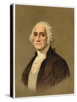 George Washington First President of the United States-null-Stretched Canvas