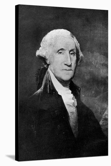 George Washington, First President of the United States-Gilbert Stuart-Stretched Canvas