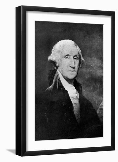 George Washington, First President of the United States-Gilbert Stuart-Framed Premium Giclee Print