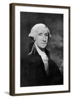 George Washington, First President of the United States-Gilbert Stuart-Framed Giclee Print