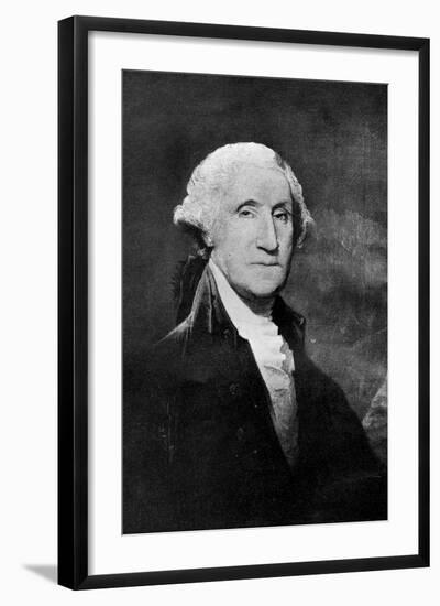 George Washington, First President of the United States-Gilbert Stuart-Framed Giclee Print