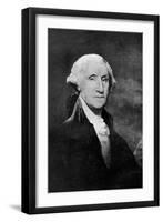 George Washington, First President of the United States-Gilbert Stuart-Framed Giclee Print