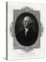 George Washington, First President of United States, 1877-Gilbert Stuart-Stretched Canvas