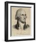 George Washington, First US President-Library of Congress-Framed Premium Photographic Print