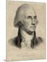 George Washington, First US President-Library of Congress-Mounted Photographic Print