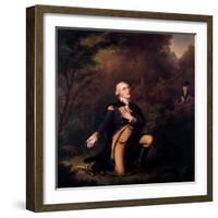 George Washington in Prayer at Valley Forge-Paul Weber-Framed Giclee Print