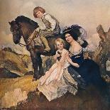 'Portrait Group', 1908-George Washington Lambert-Giclee Print