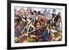 George Washington Leading His Troops During the American War of Independence-Payne-Framed Giclee Print