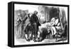 George Washington on His Deathbed, Mount Vernon, Virginia, USA, 1799-null-Framed Stretched Canvas