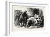 George Washington on His Deathbed, USA, 1870s-null-Framed Giclee Print