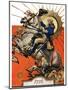 "George Washington on Horseback,"July 2, 1927-Joseph Christian Leyendecker-Mounted Giclee Print