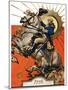 "George Washington on Horseback,"July 2, 1927-Joseph Christian Leyendecker-Mounted Giclee Print